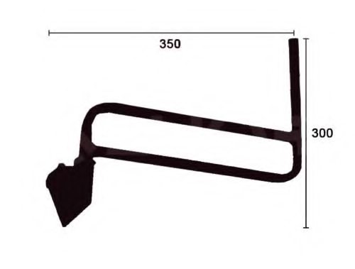 ALKAR 9403009 Holder, outside mirror